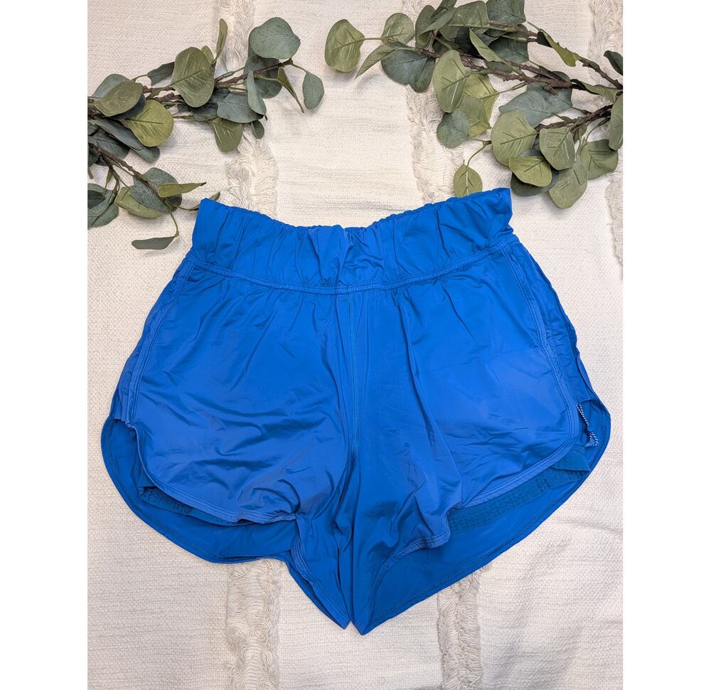 Lululemon Strides Ahead High-Rise Short 4" Wild Bluebell